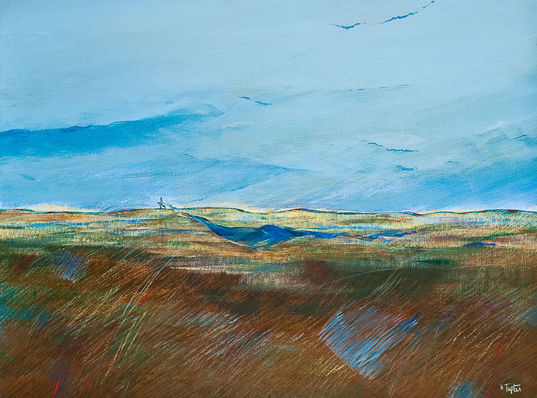 Acrylique sur Toile, 90x120 cm.