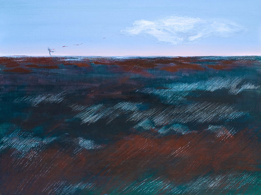 Acrylique sur Toile, 90x120 cm.