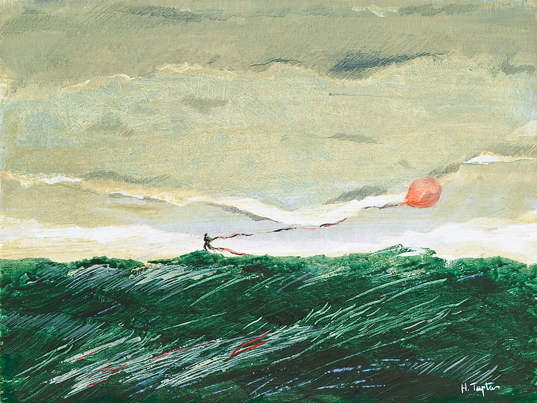 Acrylique sur Papier, 30,5x40,5 cm.