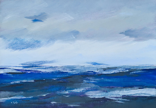 Acrylique sur Toile, 70x100 cm.